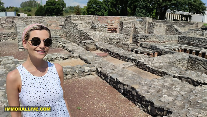 Big Tit Step Mom Learns Something New In The Ruins