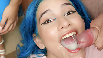 Premium Bukkake: Min Galilea'S Mouthful Bukkak