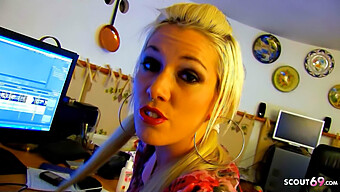 Blonde Teenagerin Milky Wird In Diesem Hardcore-Analvideo Ins Gesicht Gefickt Und Hart Gefickt