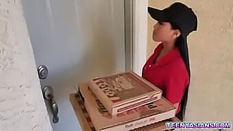 Delivery Girl Gets A Hot And Steamy Encounter In This Video