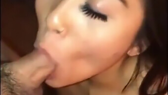 Watch A Stunning Asian Beauty Perform A Mind-Blowing Blowjob