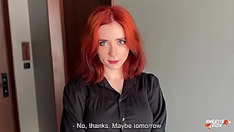 A Stunning Redhead Unexpectedly Joins Me For Passionate Sex Despite Initial Rejection