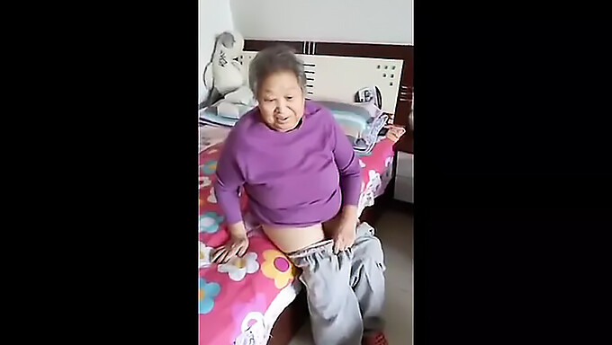 Homemade Video Of A Naughty Asian Granny