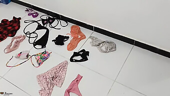 Wanita Berambut Coklat Memberikan Blowjob Kepada Bapa Tiri Dan Diliwat Dalam Pov