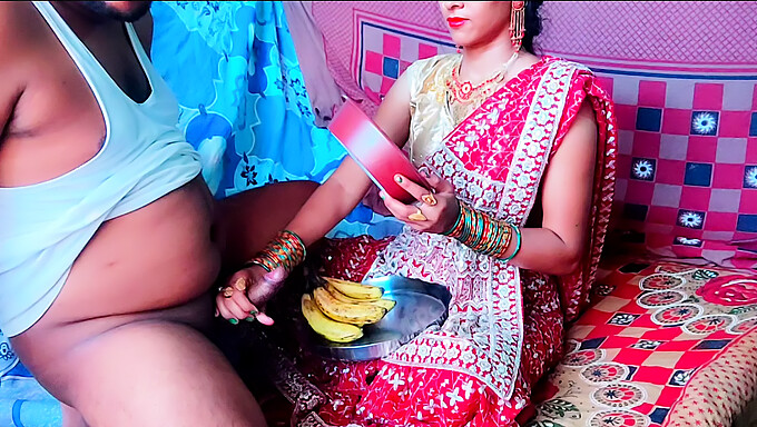 La Première Fois D'Un Couple Indien Baise Sur Karwa Chauth