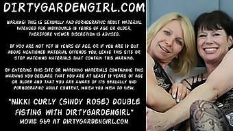 Nikki Curly Et Donna Flower Prennent Le Gros Cul De Dirtygardengirl