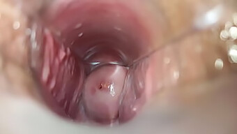 Intense Orgasm Captured On Camera From Inside The Vagina