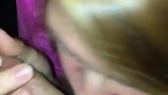 Sensual Blowjob With An American Blonde