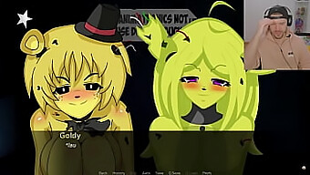 Upplev Det Ultimata Inom Anime-Njutning Med Denna Fnaf-Video