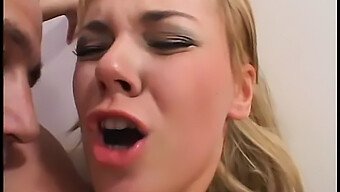 Blonde Teen'S Facial And Anal Sex With Big Cock