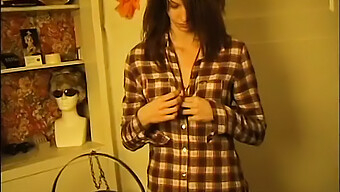 A Homemade Video Of Diana'S Seductive Striptease And Masturbation