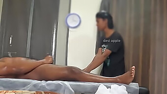 A Steamy Spa Treatment With A Happy Ending, Captured On Camera.