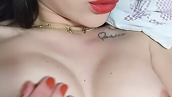 Latina'S Webcam Orgasm With Vibrator And Tattoo