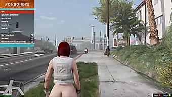 استكشاف السيدة العارية المعتدلة في Gtav