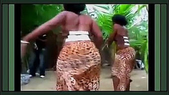 Twerk Africain Avec Des Secousses Et Des Culottes Sexy