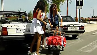 Spanische Lady In Retro-Pornovideo