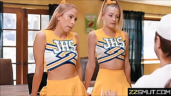 Cheerleading Squad'S Steamy Dorm Encounter With Their Authoritarian Coach