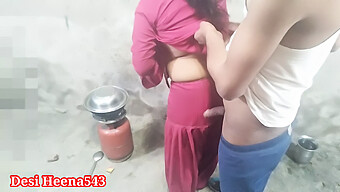 Cặp Vợ Chồng Mới Cưới Desi Heena Và Bạn Trai Của Họ Có Cuộc Gặp Gỡ Tình Dục Đầu Tiên Trong Nhà Bếp