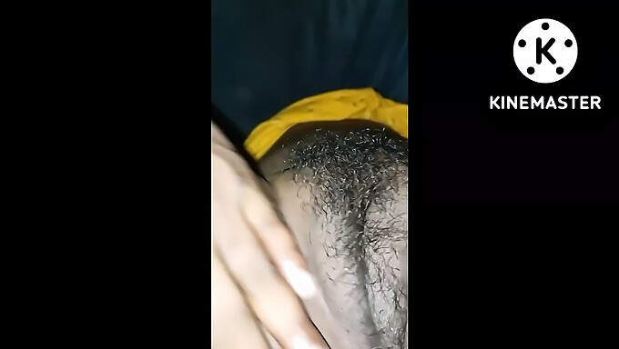 Black (18+) Teen With Hairy Pussy And Nipples