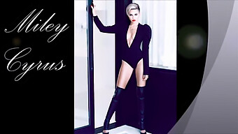 Tonton Miley Cyrus Dientot Dalam Pantyhose