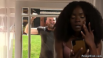 Big Booty Ebony Gets Rough Bdsm Treatment