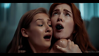 Jia Lissa'S Body Taken Over By An Alien Creature Indulges In Lesbian Activities With Tiffany Tatum.