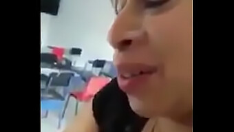 Cumshot-Hungry Teacher Gives A Satisfying Blowjob In The Classroom